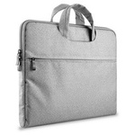 D-Pro Canvas Briefcase Torba Macbook / Laptop 15/16" (Light Gray)